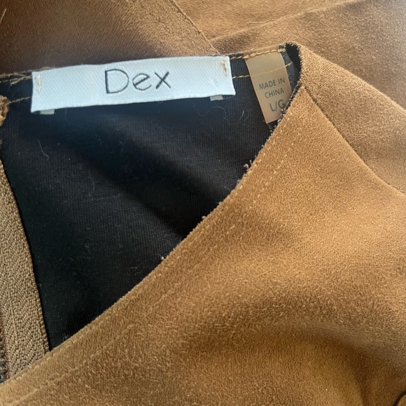 Dex faux suede dress - Picture 3 of 3